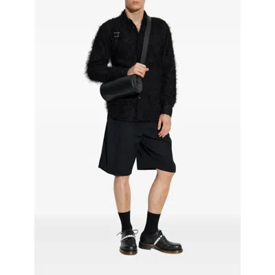Alexander Mcqueen Polyester Shirts In Black