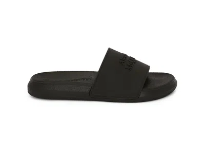 Pre-owned Alexander Mcqueen Pool Slide (women's) Sneakers In Black