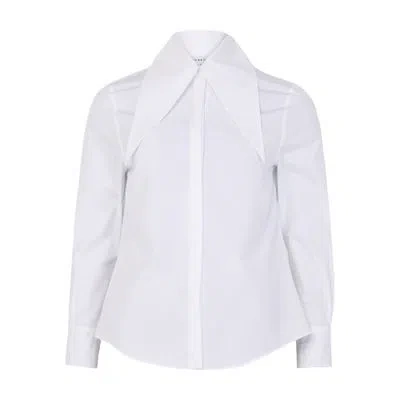 Alexander Mcqueen Popeline Shirt In White