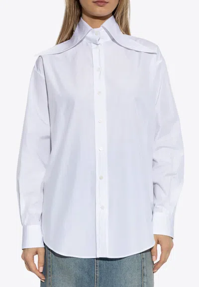 ALEXANDER MCQUEEN POPLIN BUTTONED SHIRT