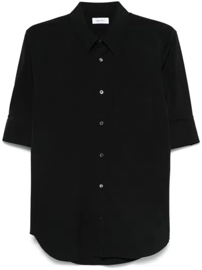 Alexander Mcqueen Hemd Aus Popeline In Black
