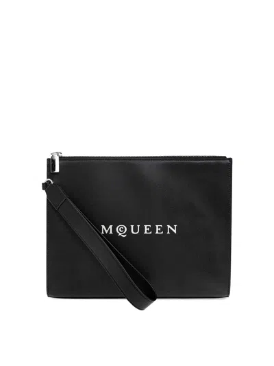 Alexander Mcqueen Pouch In Black