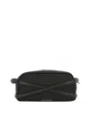 Alexander Mcqueen Beauty Case Harness In Nylon In Black