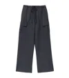 Alexander Mcqueen Prince Of Wales Cargo Trousers In Black