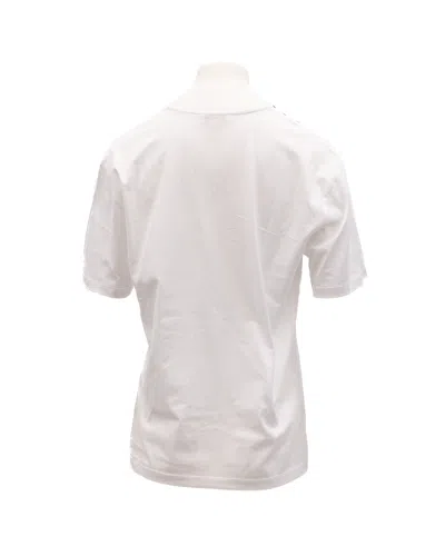Alexander Mcqueen Printed Cotton T-shirt In White