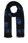 Alexander Mcqueen Men Printed Modal Blend Foulard