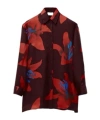 Alexander Mcqueen Printed Shirt In Brown