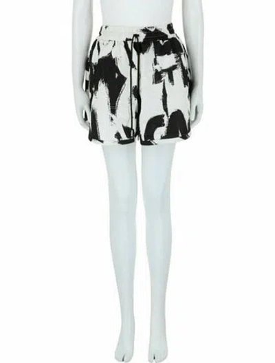 Pre-owned Alexander Mcqueen Printed Shorts W/ Tags In Black