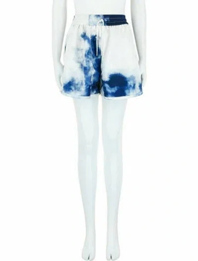 Pre-owned Alexander Mcqueen Printed Shorts W/ Tags In Blue