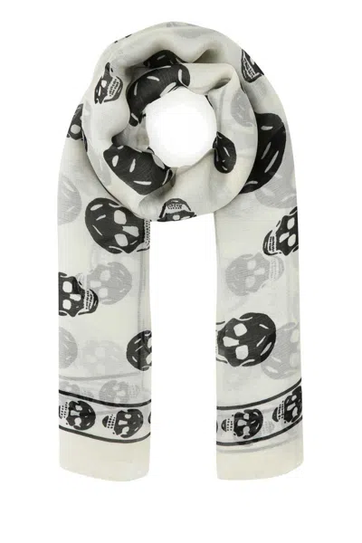 ALEXANDER MCQUEEN ALEXANDER MCQUEEN PRINTED SILK FOULARD