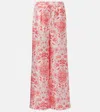Alexander Mcqueen Tie-dye Straight Leg Pyjama Pants