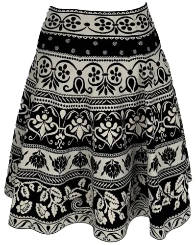 Pre-owned Alexander Mcqueen Printed Skirt