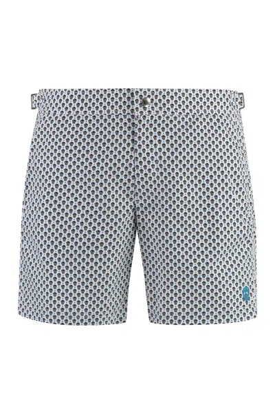 ALEXANDER MCQUEEN PRINTED SWIM SHORTS