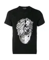 Alexander Mcqueen Printed T-shirt In Black