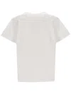 Alexander Mcqueen Harness Cotton-jersey T-shirt In White/black