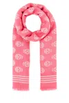 Alexander Mcqueen Coral Printed Scarf