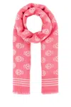 Alexander Mcqueen Coral Printed Scarf