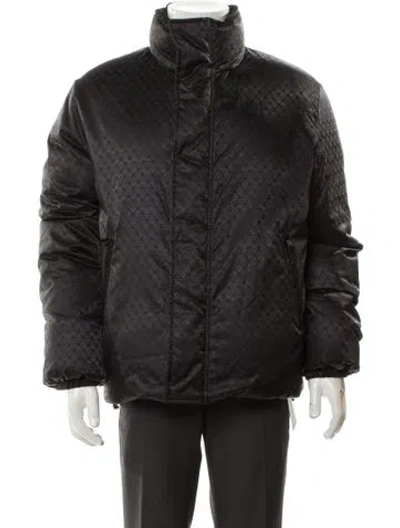 Pre-owned Alexander Mcqueen Puffer Coat In Gray