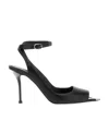 Alexander Mcqueen Mcqueen Punk Sandals In Black