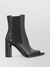 ALEXANDER MCQUEEN PUNK 90MM LEATHER CHELSEA BOOTS