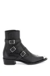 ALEXANDER MCQUEEN 'PUNK' BOOTS WITH THREE BUCKLES