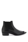 ALEXANDER MCQUEEN 'PUNK' CHELSEA ANKLE BOOTS