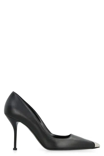 Alexander Mcqueen Punk Leather Pumps