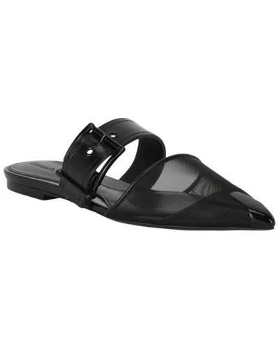 Alexander Mcqueen Punk Mesh Mule In Black
