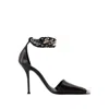 Alexander Mcqueen Punk Pumps In Black