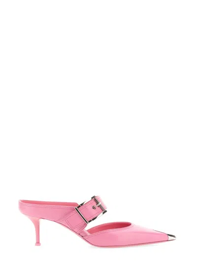 ALEXANDER MCQUEEN ALEXANDER MCQUEEN PUNK SANDAL WITH BUCKLE