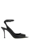 Alexander Mcqueen Mcqueen Punk Sandals In Black