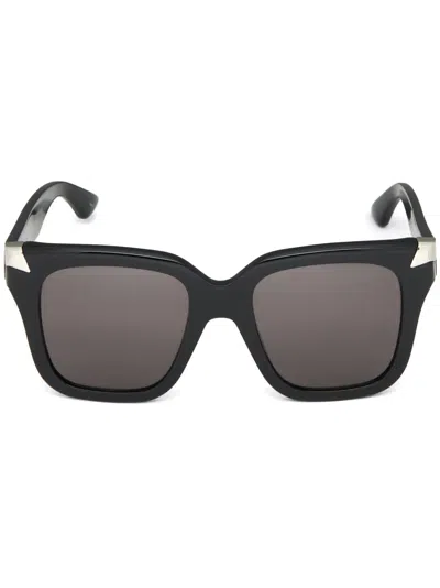 Alexander Mcqueen Punk Square-frame Sunglasses In Black