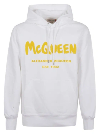 Alexander Mcqueen Pure Sweatshirt In White