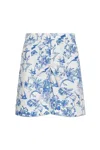 Alexander Mcqueen Sailor Tattoo Shorts In Multi