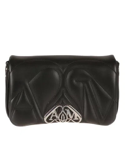Alexander Mcqueen Quilted Lamb Leather Clutch