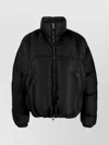 Alexander Mcqueen Funnel-neck Padded Jacket In Black