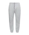 Alexander Mcqueen Rear Logo-patch Detail Track Pants In Gray