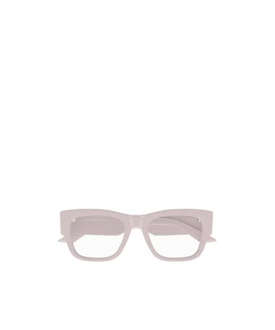 Alexander Mcqueen Rectangular Flat Mirror In Pink