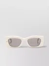 Alexander Mcqueen Rectangular Frame Sunglasses Gold-tone Stud-detail