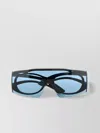 Alexander Mcqueen Rectangular Frame Sunglasses Thick Arms