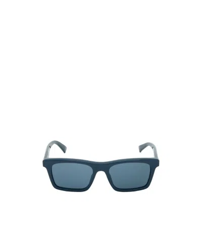 ALEXANDER MCQUEEN ALEXANDER MCQUEEN EYEWEAR RECTANGULAR FRAME SUNGLASSES