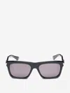 Alexander Mcqueen Rectangular T-bar Sunglasses In Black