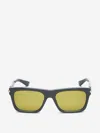 Alexander Mcqueen Rectangular T-bar Sunglasses In Black