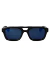 Alexander Mcqueen Recycled Acetate Sunglasses In Blue