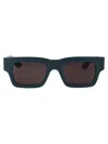 Alexander Mcqueen Recycled Acetate Sunglasses In Brown