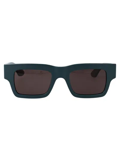 Alexander Mcqueen Recycled Acetate Sunglasses In Brown