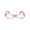 Alexander Mcqueen Red Acetate Frames In Red