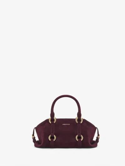 Alexander Mcqueen Red In Burgundy