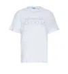Alexander Mcqueen Alexander Mc Queen Reflected Logo T Shirt In White