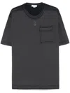Alexander Mcqueen Alexander Mc Queen Faded Black Skull T Shirt In Black